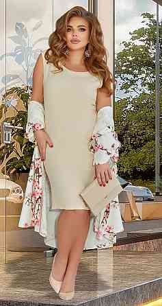 Кардиган и платье большого размера (50) Киев