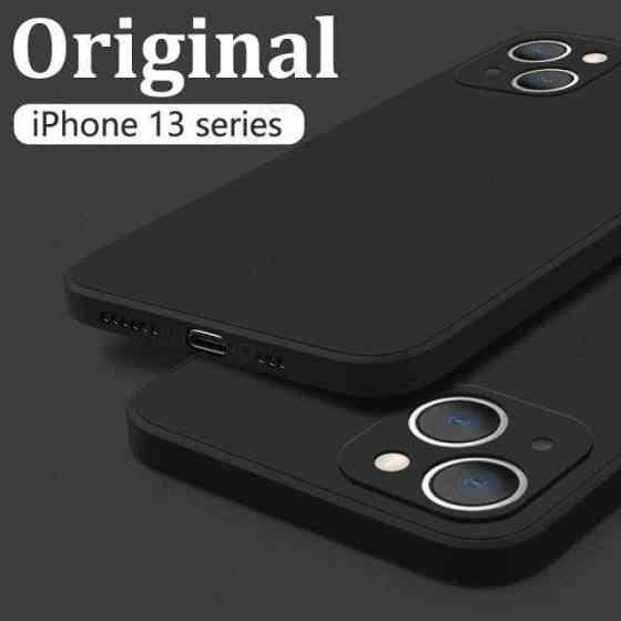Чохол для iphone 13 Silicone Liquid Case Black Київ