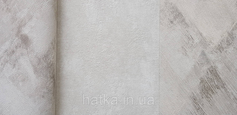 Шпалери вінілові на флізеліні Grandeco Universe 5 під венеціанську штукатурку структурні світло-бежеві пісочні Київ - фото 4