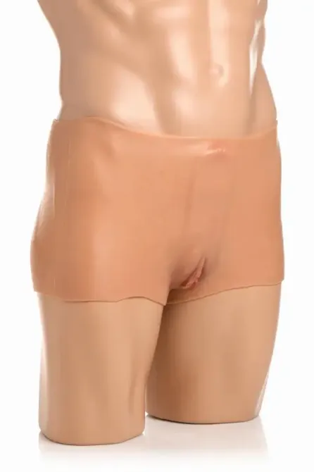 Накладна вагіна Master Series Silicone Vagina + Butt Panties - Small Львів - фото 5