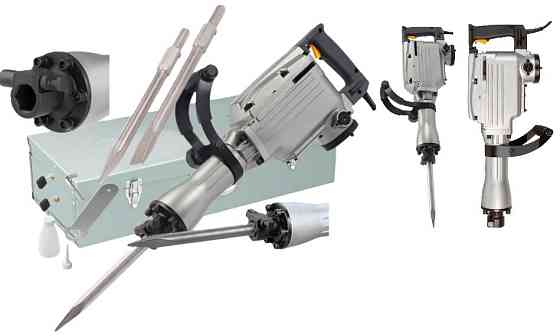 Професійний відбійний молоток BX-159 3200 Вт, 60 Дж, 1900 уд/хв, 2 долота, кейс, HEX-30 Одеса