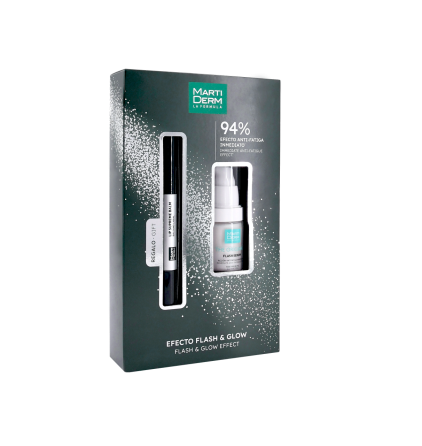 Мартідерм Набір Флеш сироватка 15мл +  Платинум бальзам для губ 4,5мл Дніпро