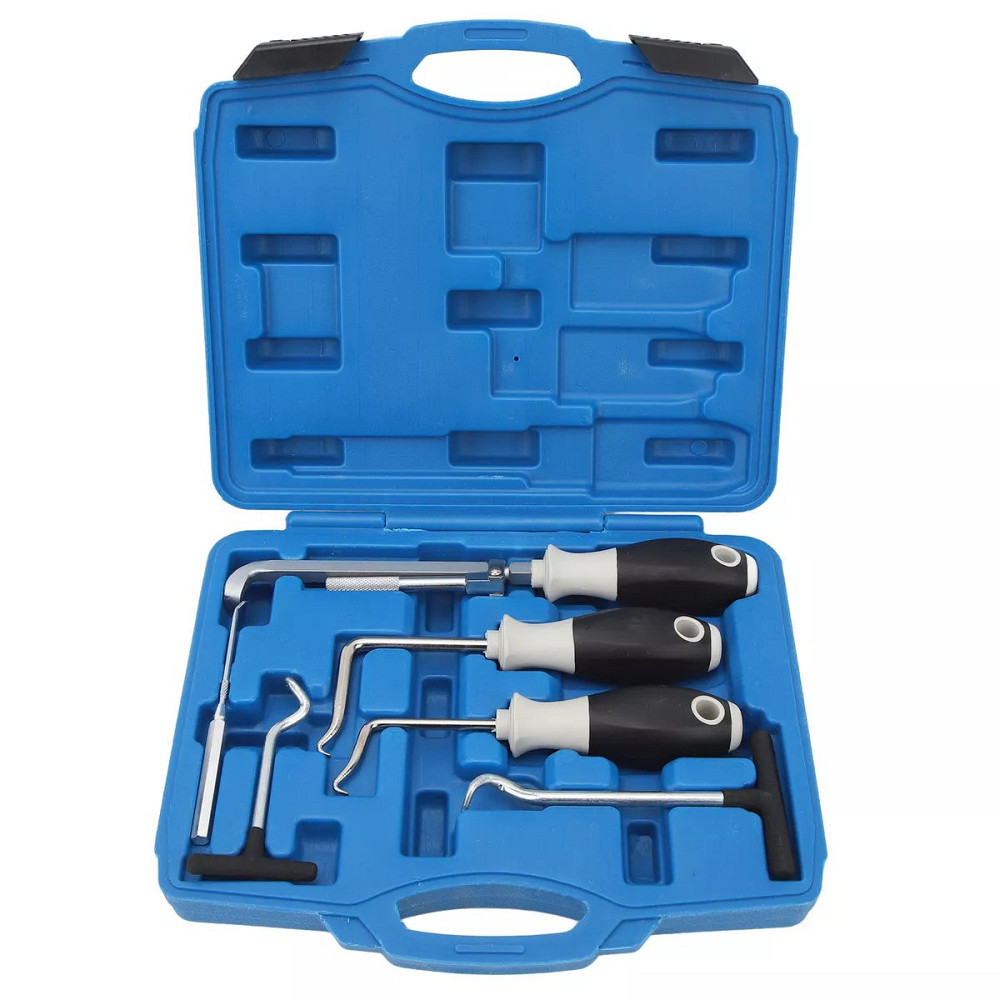 Набор крючков для демонтажа уплотнительных колец и сальников 6 предметов, в кейсе ROCKFORCE RF-906G13 Одесса - изображение 2