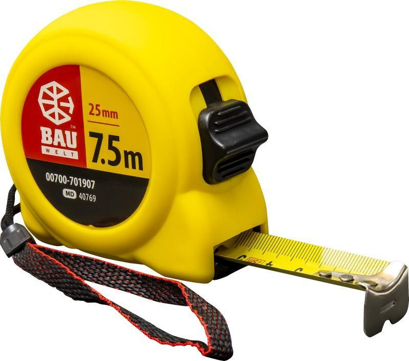 Рулетка з фіксатором  7.5м*25мм Харків - фото 1