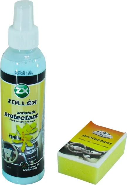 Полироль молочко для пластика (Zollex) ваниль 240мл. 18030 Полтава - изображение 1