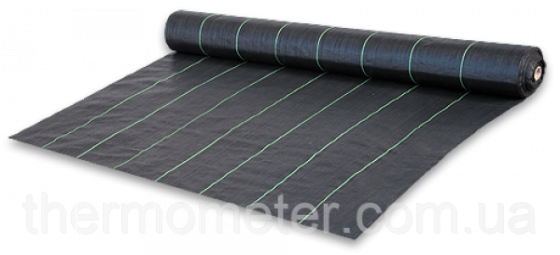 Агроткань против сорняков 70 г/м2 РР, черная UV 0,4х100м, AT7004100 Киев