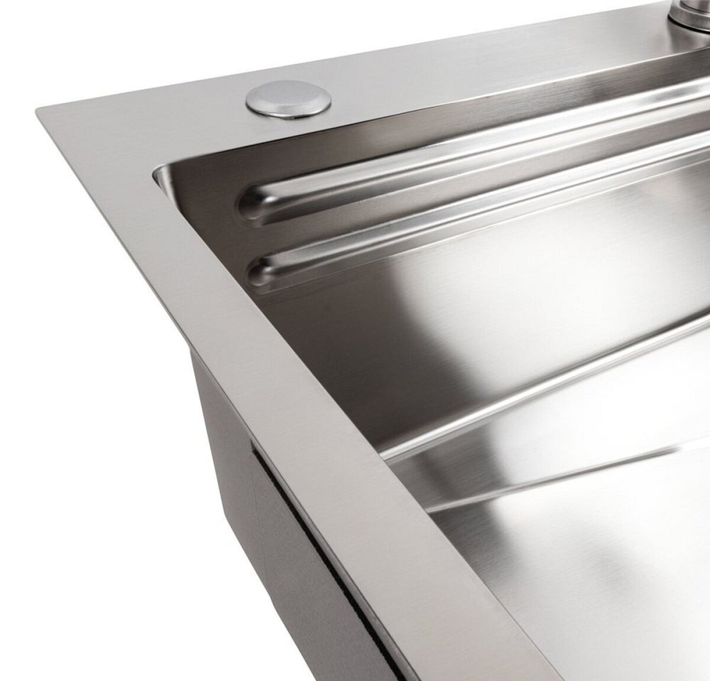 VALESO Кухонна мийка Valeso Handmade CM 75*46B Workstation з нержавіючої сталі Коломия - фото 16