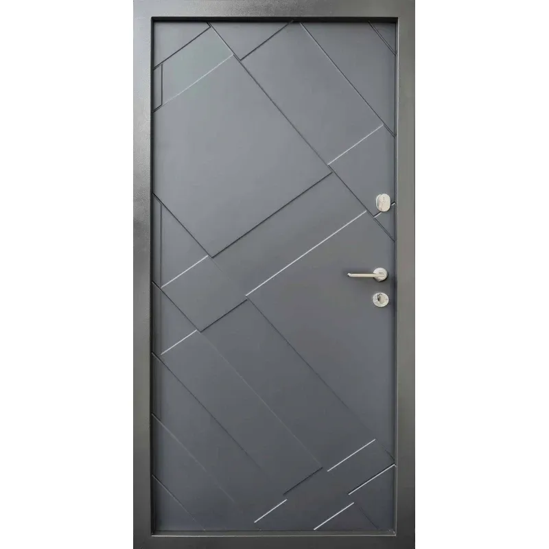 Входные двери Форт-М Стандарт Плюс Графит Киев - изображение 2