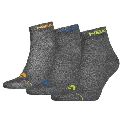 Шкарпетки Head Quarter 3P Unisex 761011001-002 3 пари Темно-сірий 35-38 (8718824970370) Вінниця - фото 1