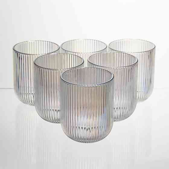 Набір чарок на ніжці 6 штук 50 мл для міцних напоїв Yiwu HP-19-203 Київ