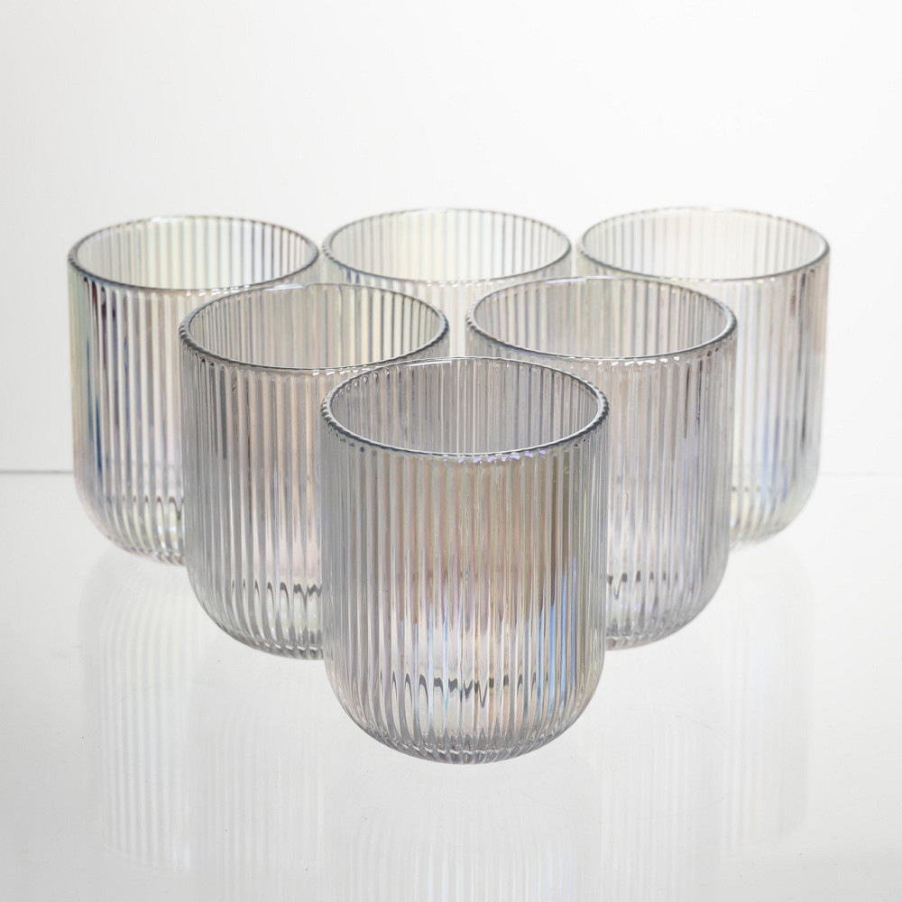 Набір чарок на ніжці 6 штук 50 мл для міцних напоїв Yiwu HP-19-203 Київ - фото 1