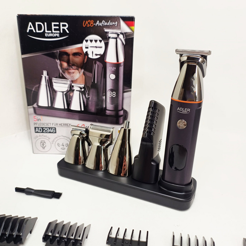 Бритва сеточная профессиональная, Электрическая бритва триммер для бороды, Бритвы электрические EF-19 Львов - изображение 4