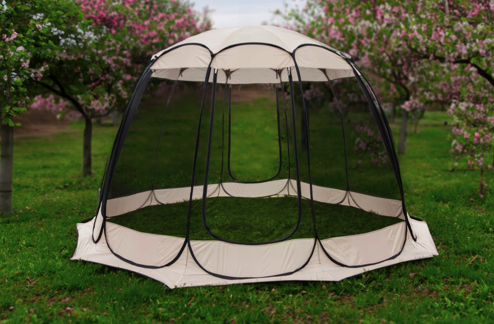 Садовий намет-павільйон Jumi Kibris складаний з москітною сіткою Київ - фото 4