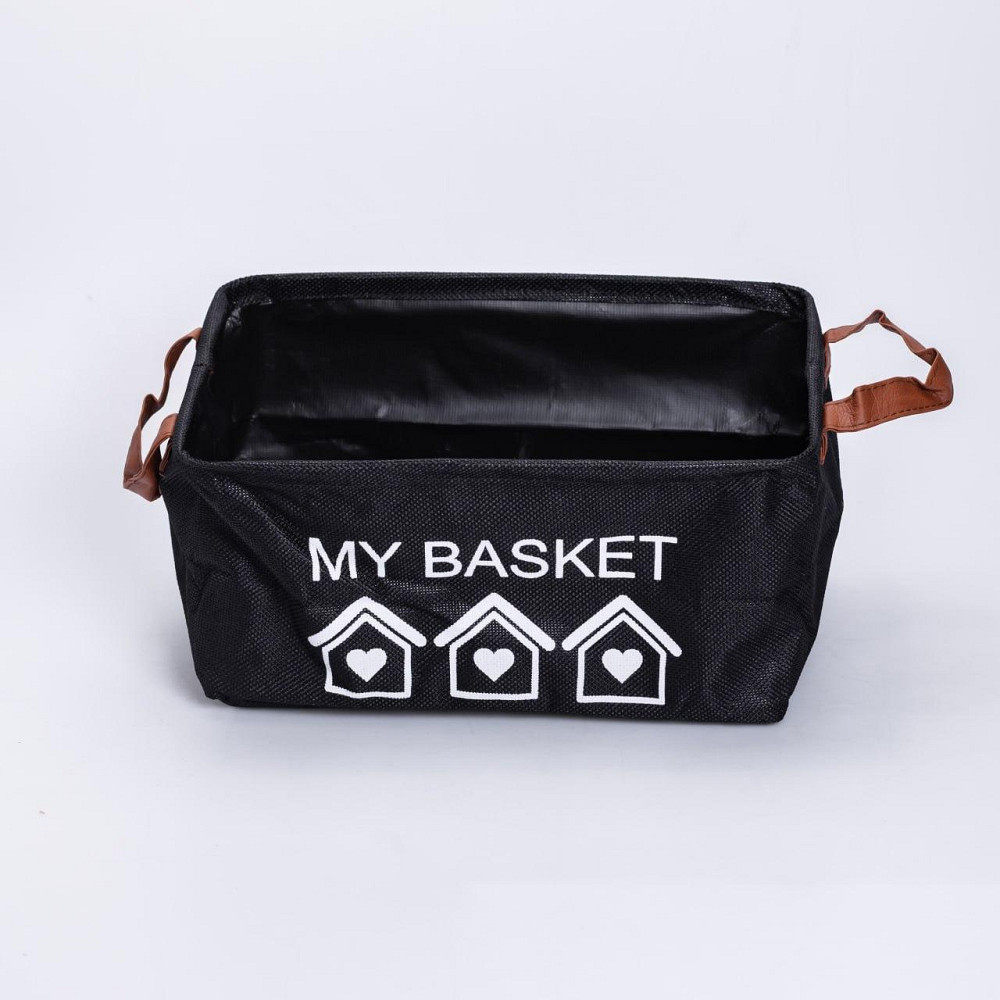 Чорний органайзер для зберігання речей 30×20×14 см Київ - фото 1