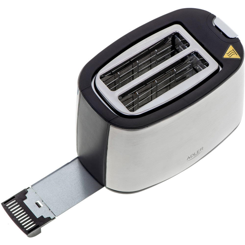 Тостер Adler AD 3214 900Вт/ 2 відділення/7 режимів підсмажування/розморожування/підігрів булочок Винница - изображение 5