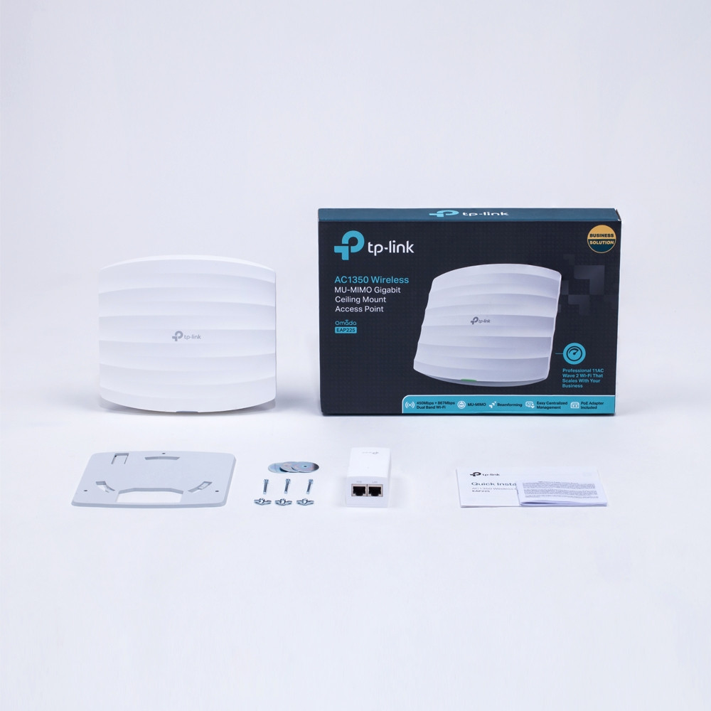 Точка доступу TP-Link AC1350 EAP225 V3 гігабітна з кріпленням на стелю Київ - фото 6