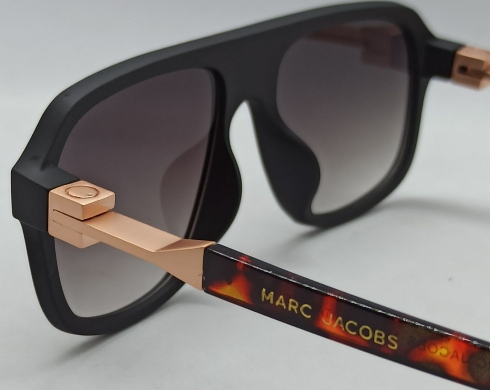 Брендовые очень красивые очки унисекс черные дужки тигровые градиент Киев - изображение 4