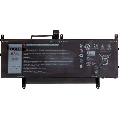 Акумулятор до ноутбука Dell Latitude 9510 (N7HT0) 7.6V 6500mAh (NB441693) Вінниця - фото 1
