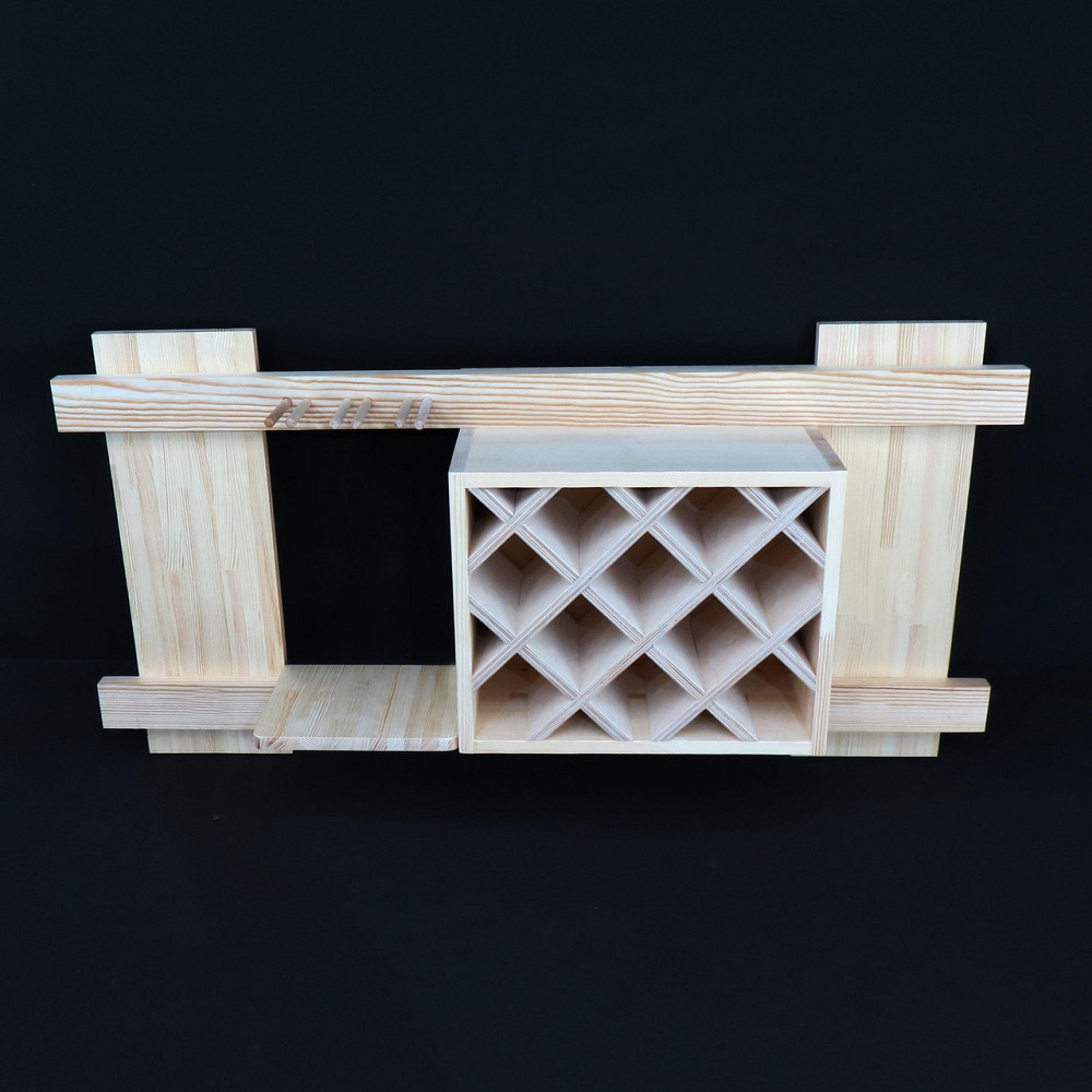 Настінна винна полиця "Майбара" бланже Миколаїв - фото 5