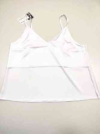 Базова майка жіноча атлас Білий 2XL Харків