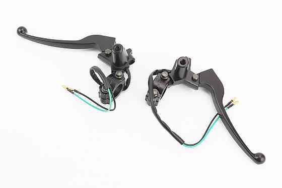 Важелі керма лівий, правий з кріпленням під дзеркало, к-кт 2шт (М8 права) GY6 125-150 Київ