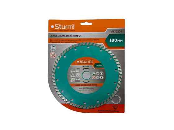 Диск алмазный Turbo 180x22 мм Sturm 5170204 (читать описание) Ровно