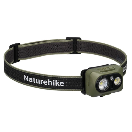 Фонарь налобный Naturehike 500лм водонепроницаемый Зеленый Киев