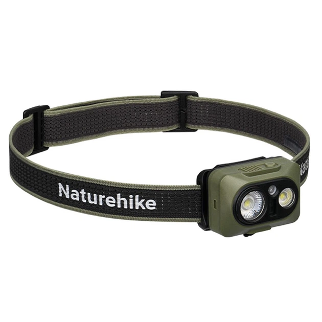 Ліхтар налобний Naturehike 500 лм водонепроникний Зелений Київ - фото 1