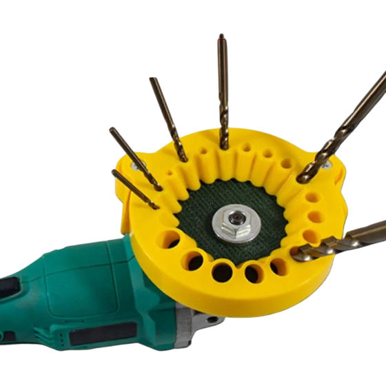 Точилка для сверл — универсальная насадка для болгарки 14,5×13 см (562779360) Киев