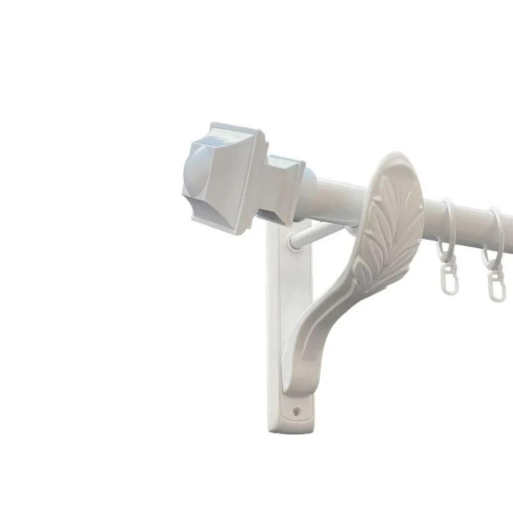 Карниз Orvit Борджеза металевий однорядний ретро Арктіс 25 мм 200 см (00-00010399) Львів - фото 1