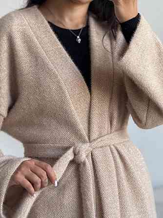 Жіночий теплий модний кардиган альпака Бежевий, 46/48 Одеса