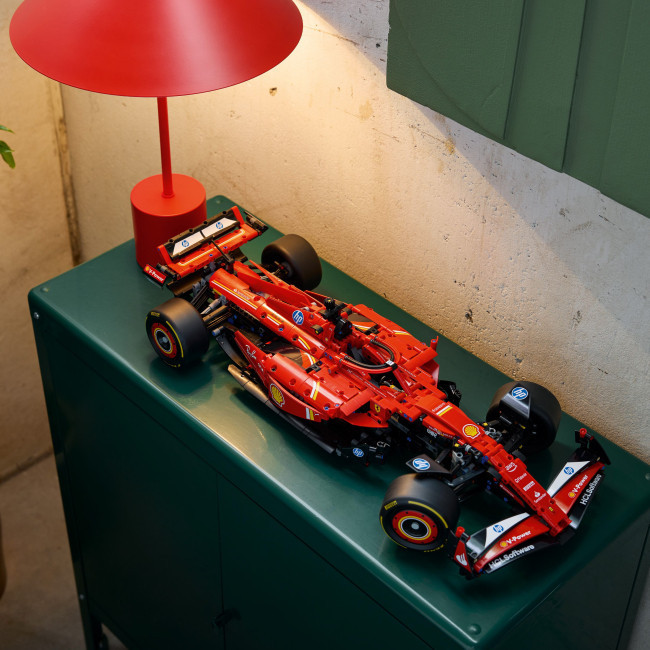 Автомобіль формула 1 Конструктор Ferrari SF-24, 1361 деталей у стилі Technic lego лего Київ - фото 12