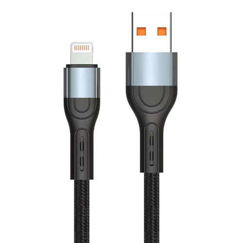 Кабель USB - Lightning 1м Pavareal Q06i 120Вт Fast Charge, в оплетке Вінниця - фото 1