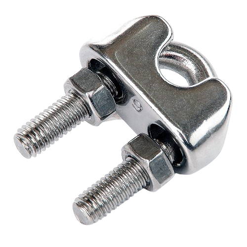 Затискач для тросу 6мм DIN741 нержавіюча сталь A2 APRO Житомир - фото 2