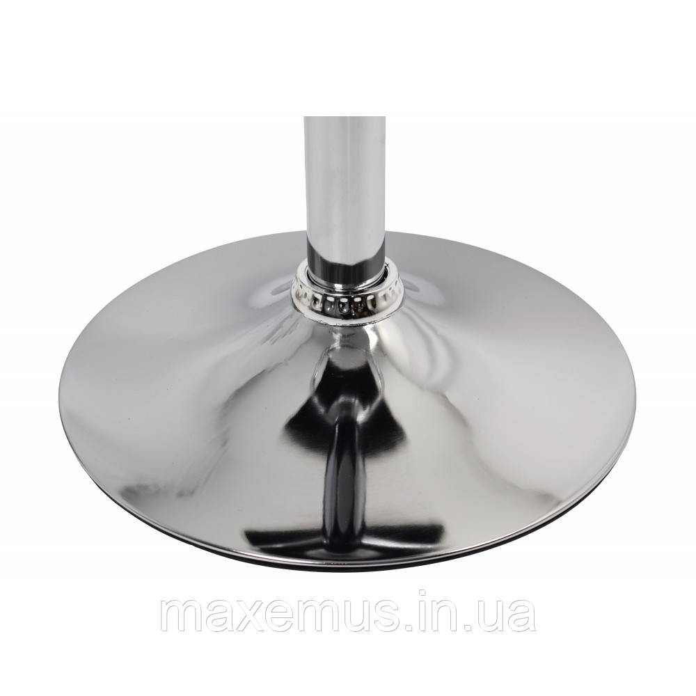 Барный стул для барной стойки хокер с спинкой на кухню кресло барное Hoker экокожа Bonro BC-0106 бел Львов - изображение 4