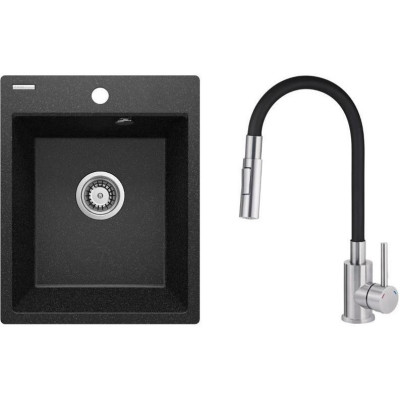 Мойка кухонная Deante Corio ZRC_2103 + зміш. BOC_B740 (ZRCD2103) Винница - изображение 1