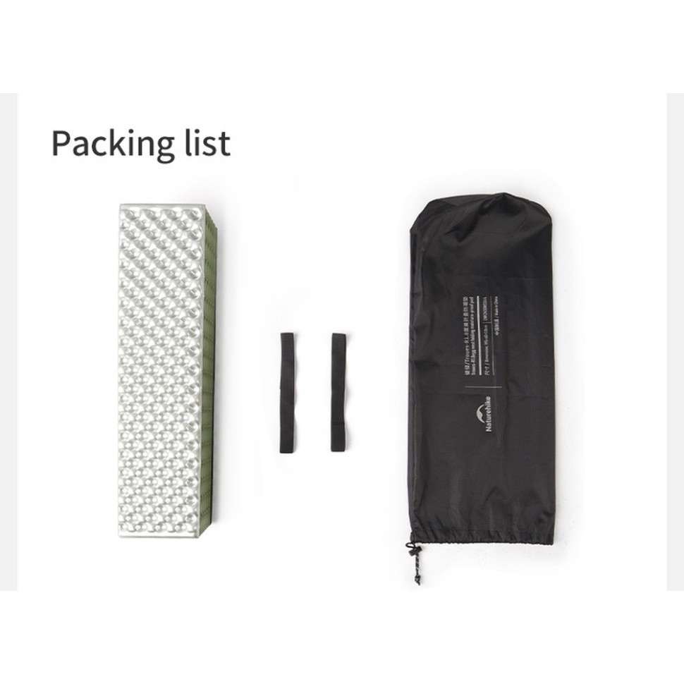 Килимок подвійний складаний IXPE Naturehike CNK2450WS044 алюмінієва плівка (200x120х1.8 см) Синій Вінниця - фото 3