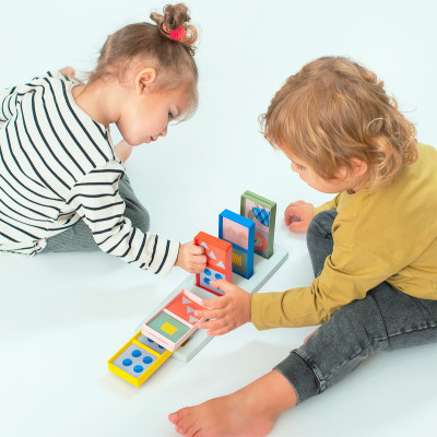 Развивающая игрушка Taf Toys Савана – Мое первое домино (12865) Винница - изображение 8