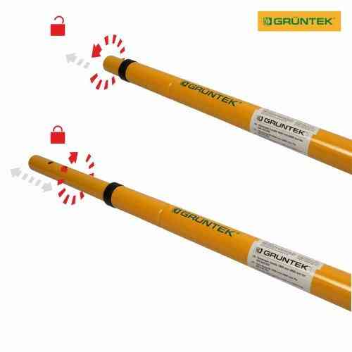 Ручка телескопічна Gruntek 1295-2430 мм Одеса
