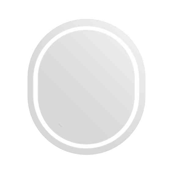 Дзеркало Qtap Gemini 800х700 з LED-підсвіткою Touch, з антизапотіванням, з димером, рев. темп. кольору (3000-6500K) Reverse Київ