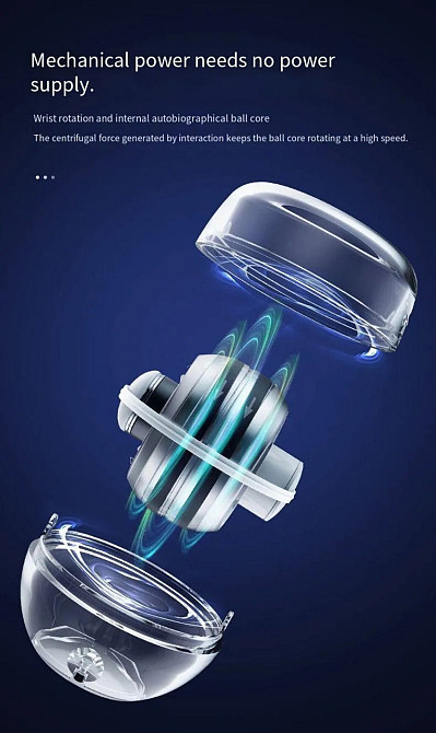 Gyro Ball Гироскопический тренажер кистей рук кистовый гиробол эспандер Киев - изображение 9