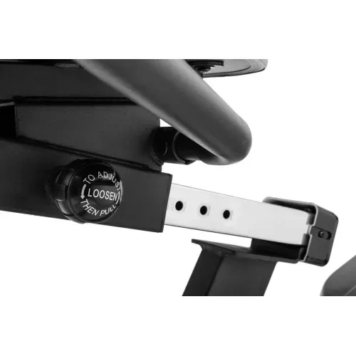 Горизонтальный велотренажер магнитный Hop-Sport 060L Pulse черно-белый Киев - изображение 10