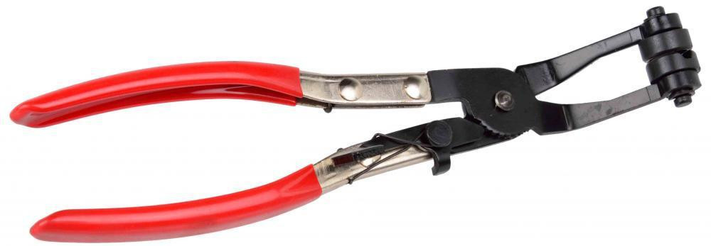 Щипці з шарнірним захопленням для хомутів (вигнуті) GEKO G01654 Чернігів - фото 1