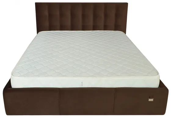 Кровать Chester Comfort 120 х 190 см Missoni 011 С подъемным механизмом и нишей для белья Темно-коричневый Киев