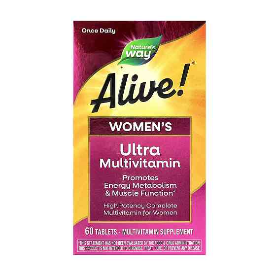 Мультивітаміни для жінок Nature's Way Once Daily Women's Ultra 60 tabs Київ