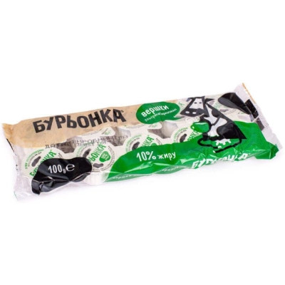 Вершки Бурьонка порційні ультрапастеризовані 10% 10 шт.х10 г (81851) Вінниця - фото 1
