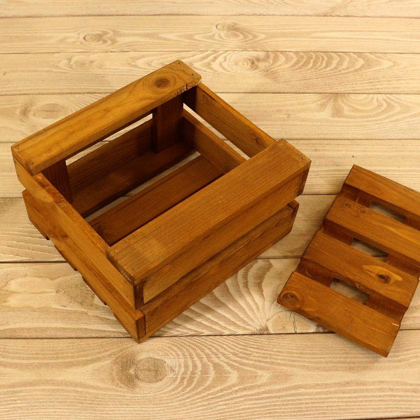 Інтер'єрний декоративний ящик "Кесарія" охра Миколаїв - фото 3