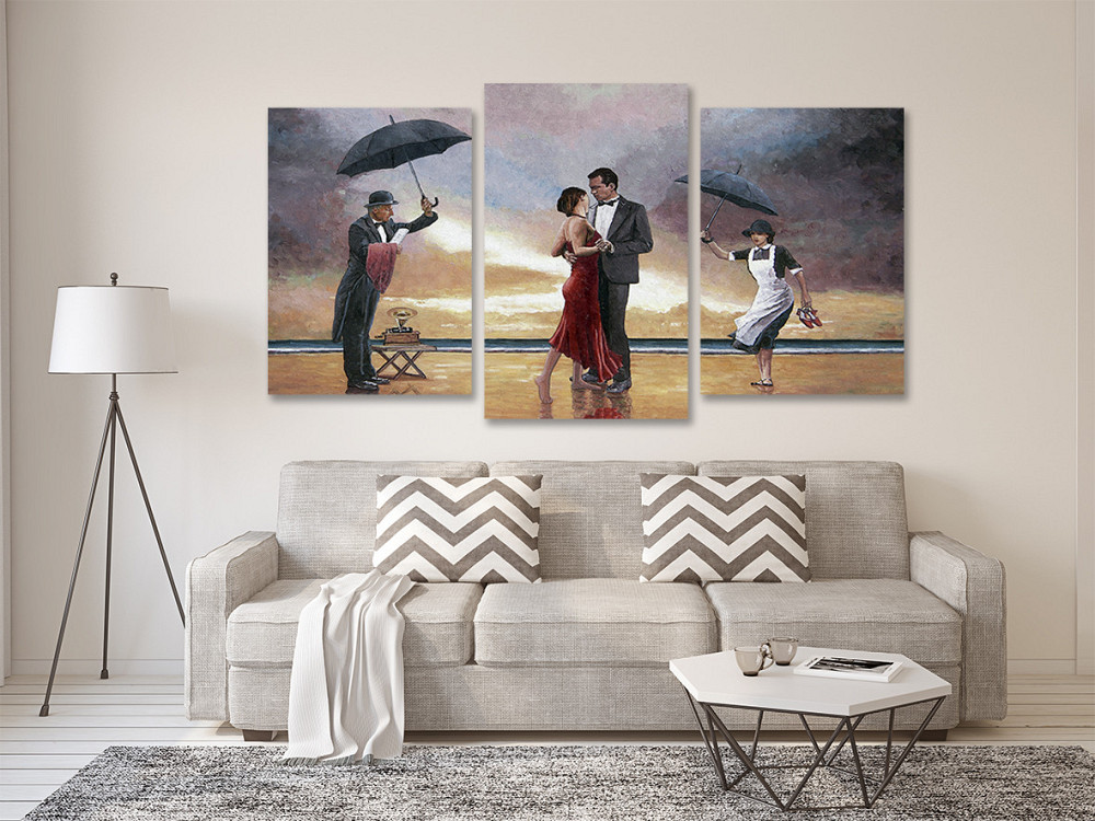 Модульна картина у вітальню/ спальню Танець на березі океану Art-516_3 Київ - фото 2