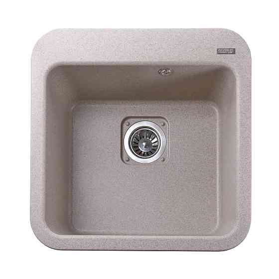 Гранітна мийка Globus Lux BARBORA піщаний 510х510мм-А0004 (000014437) Київ