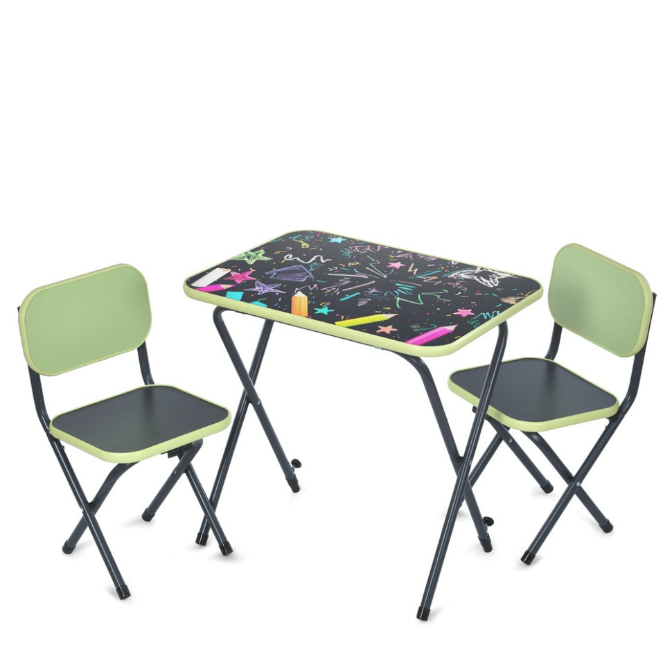 Дитячий Столик Creative Creative Creative салатовий, складаний, стільниця 60 х 40 см Вінниця - фото 1